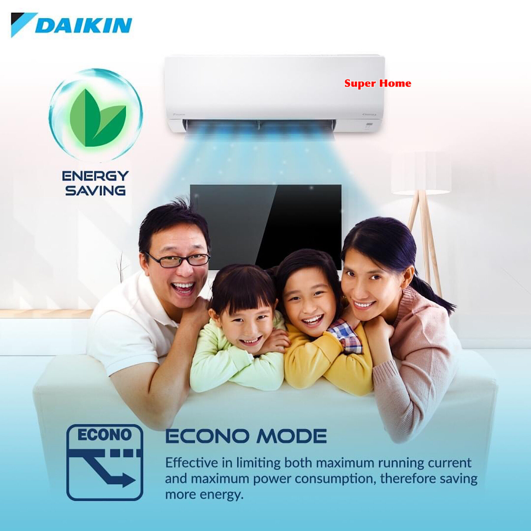 Daikin 2.5hp Standard Inverter Aircond FTKF71B & RKF71A-3WMY-LF (WiFi ...