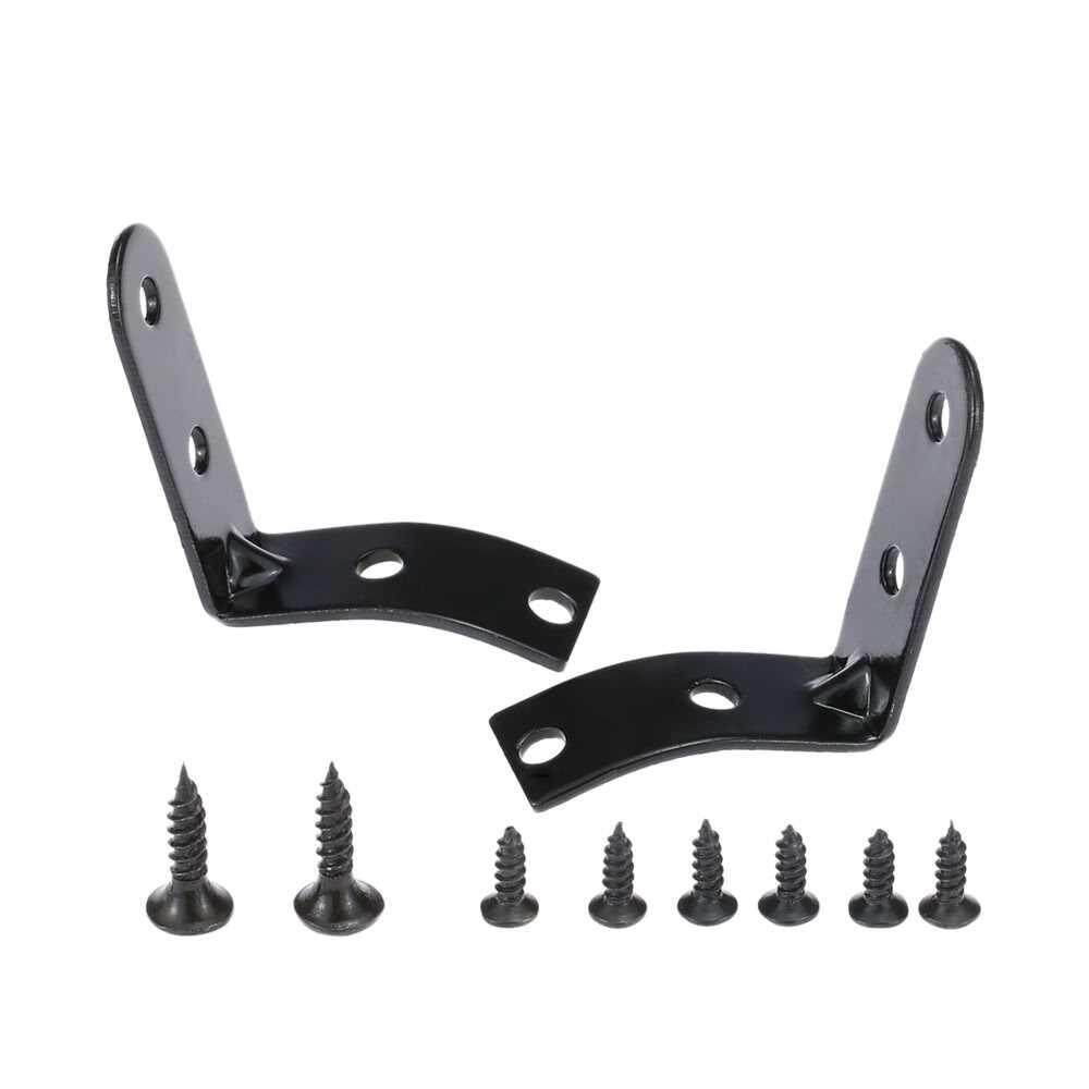 Glove Box Hinge Repair Kit for Audi A4 S4 RS4 B6 8E 20022008 (black)