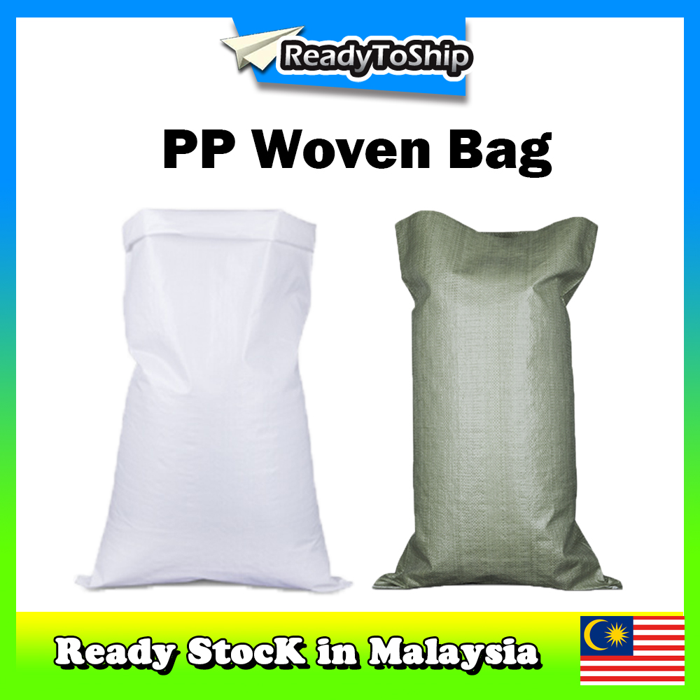 PP Woven Bag Gunny Sack Bag Guni Beg Karung Plastik Karung Beg Besar Big 编织袋 麻袋