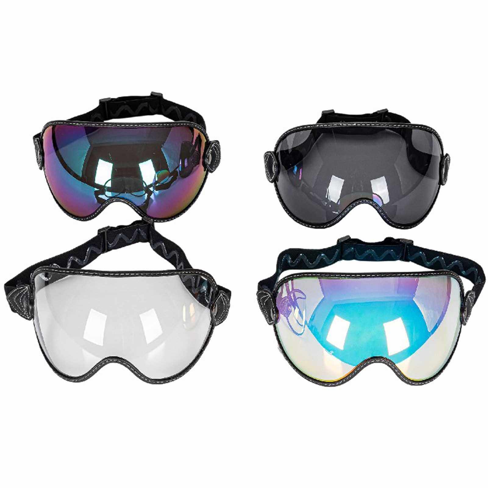 Motorcycle Motocross Goggles Dirt Bike ATV Goggles Riding Goggles MX Goggles Powersports Offroad Goggle Anti UV Windproof Dustproof Safety Goggles (Transparent)