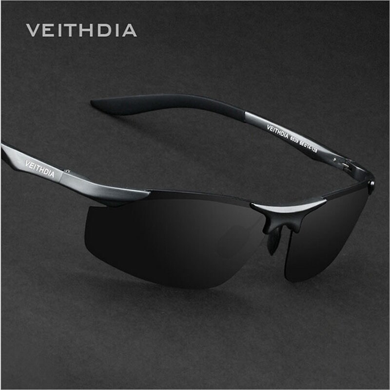 {xixi Chery] VEITHDIA Sunglasses Outdoor Brand Designer Aluminum Driving Cycling Polarized Men Goggle Eyewear Male Sun Glasses UV400 6529
