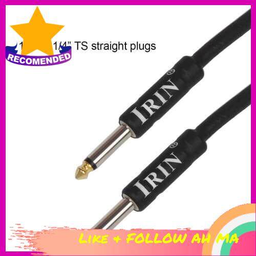 Best Selling Electric Guitar Bass Cable Musical Instrument Audio Cable 1/4 Inch to 1/4 Inch TS Strai
