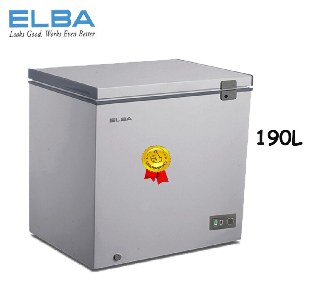 New Collection Peti Ais ELBA chest freezer 190L EF-E1915(GR) Terbaik New Collection Peti Ais ELBA chest freezer 190L EF-E1915(GR) Terbaik