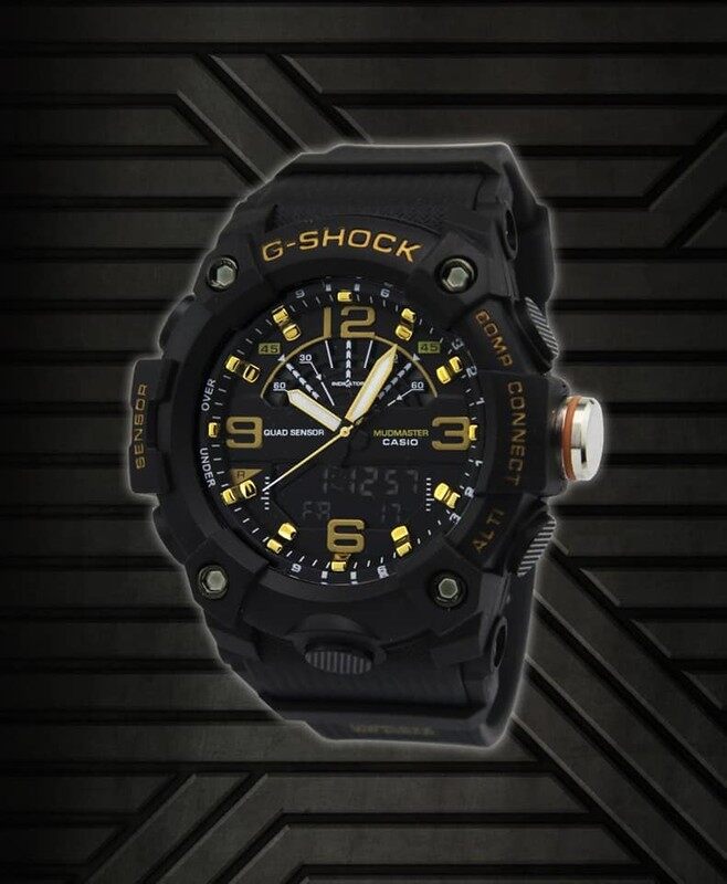 g shock dual time display