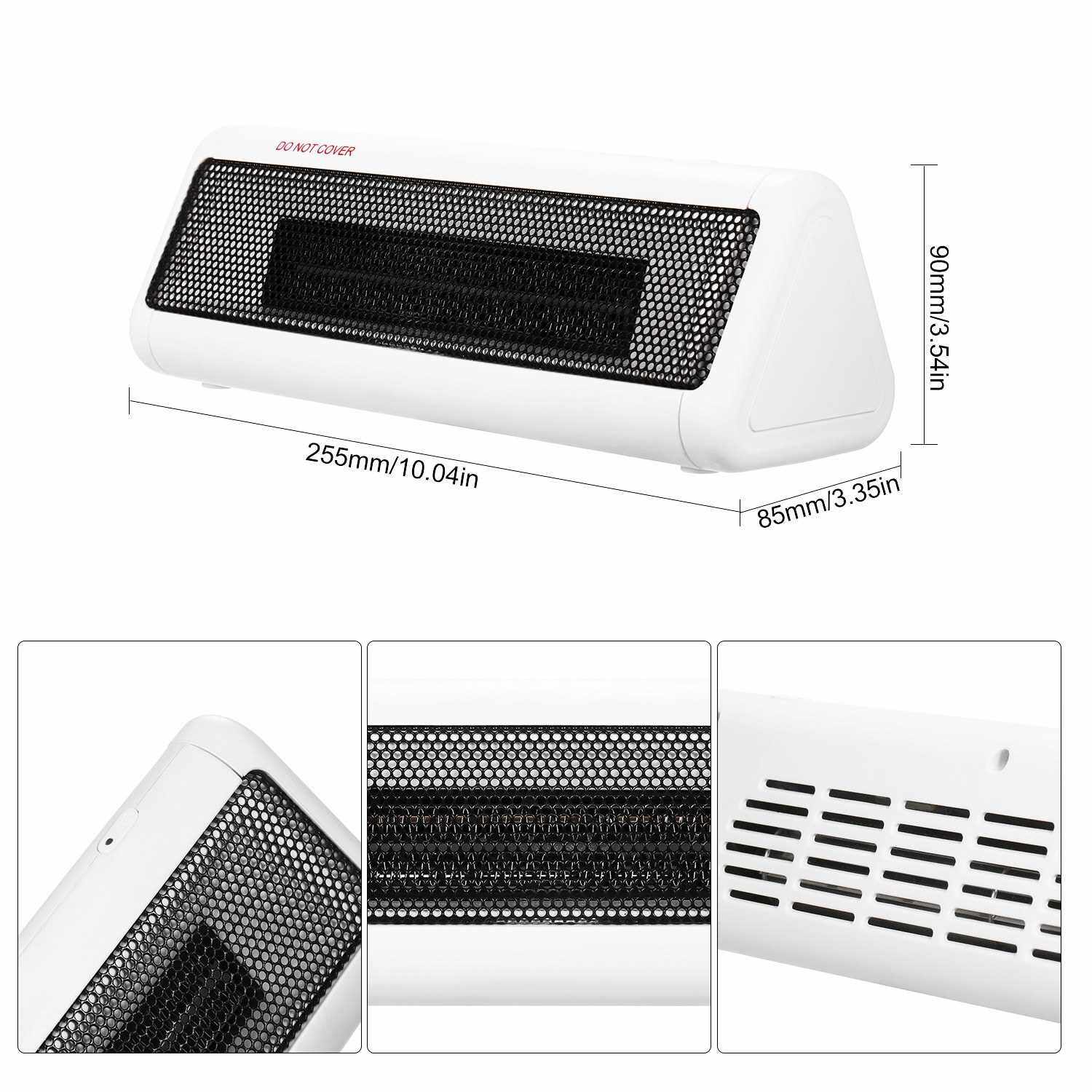 People's Choice Space Heater 300W Portable PTC Ceramic Fan Quiet