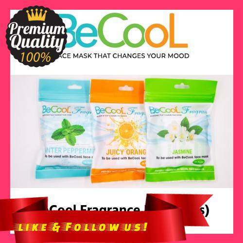 People\'s Choice Ready Stock BeCool Fragrance Use with BeCool Agion Antimicrobial Face Mask with Scent Pouch