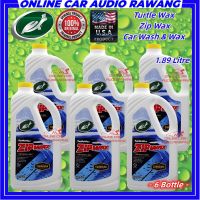 (100% ORIGINAL TURTLE WAX) Turtle Wax Zip Wax Car Wash & Wax - 1.00L / 1.89L