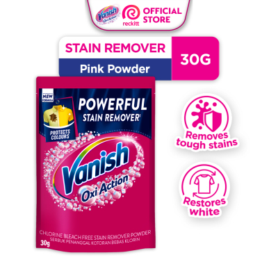 Vanish Stain Remover Pink Powder Sachet 30G