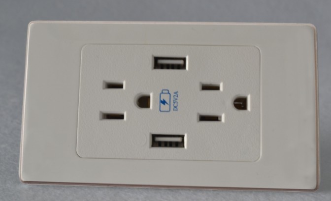 HOT d3b8w6 - TV TV Shopping American Standard Socket USB Socket Wall-Mounted Porous Socket for Foreign Trade