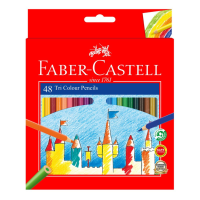 [Faber-Castell] Tri Colour Pencils (12S 12L/ 24L/ 36L/ 48L)