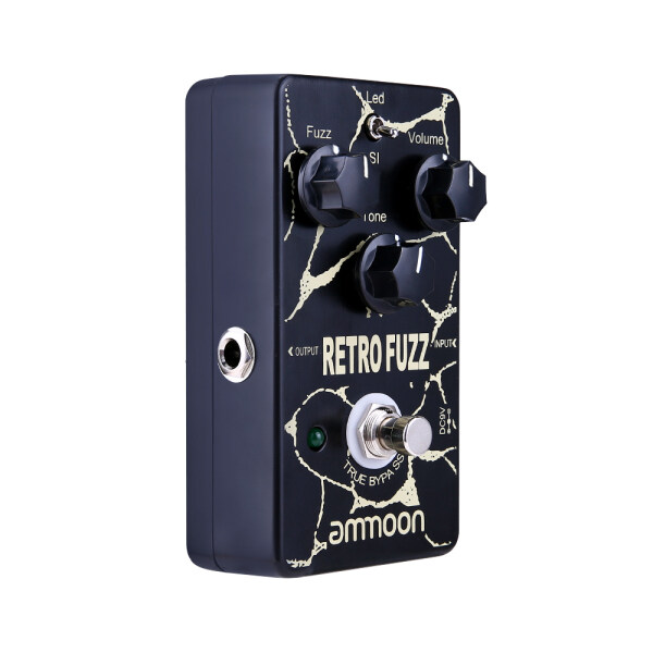 Ammoon RETRO FUZZ Analog Fuzz Guitar Hiệu Ứng Pedal 2 Chế Độ True Bypass Hợp Kim Nhôm Shell