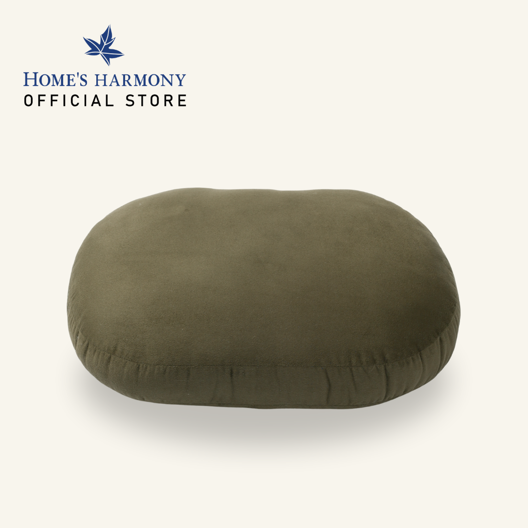 Cotonsoft Haru Round Cushion Super Soft Micro Suede Fabric