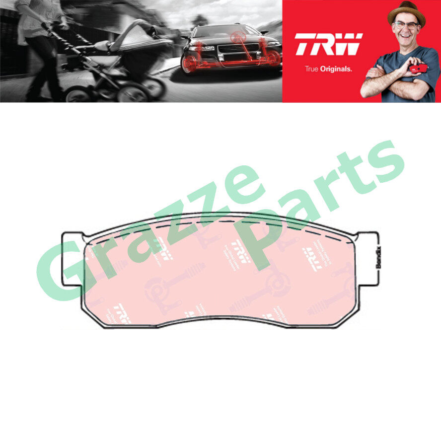 TRW Brake Pad Front for GDB288 - Nissan Sunny 130Y Lanley B11 B12