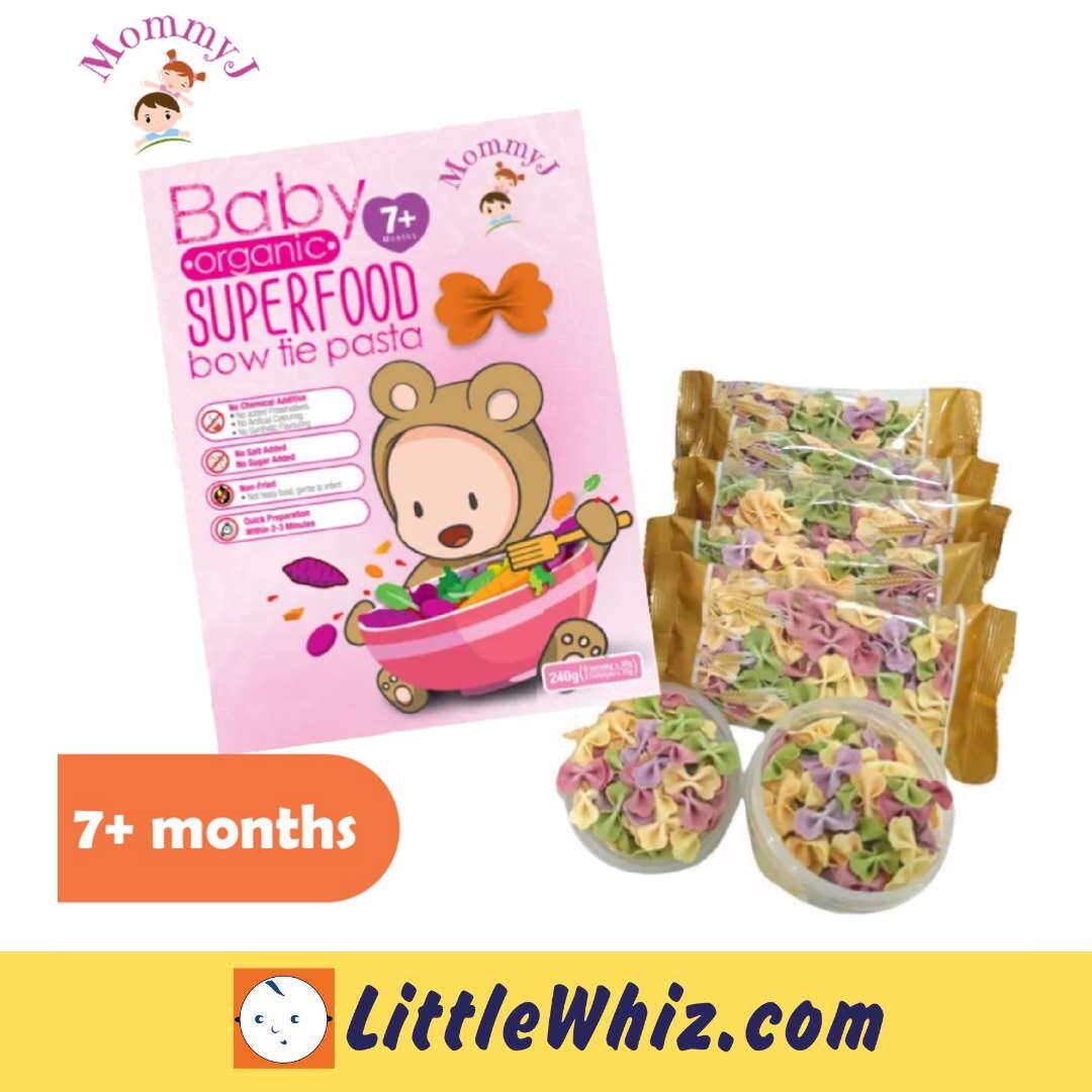 Mommy J: Baby Organic Superfood Bow Tie Pasta 240g