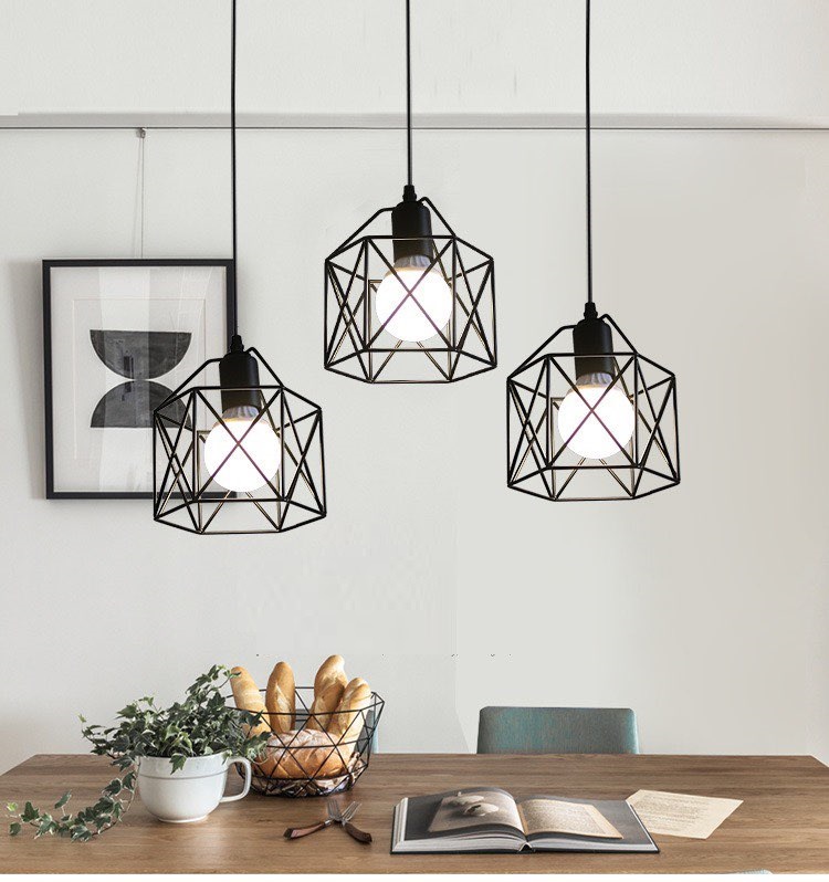 [Ready Stock] Modern Retro Pendant Light Ceiling Lights Lampu Siling Nordic Light Lampu Gantung Hanging Lamp Pendant Lamp Dining Lamp