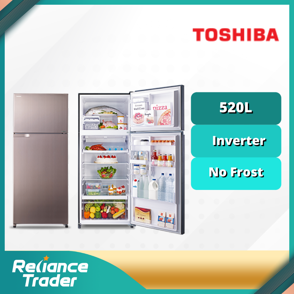 toshiba 520l fridge