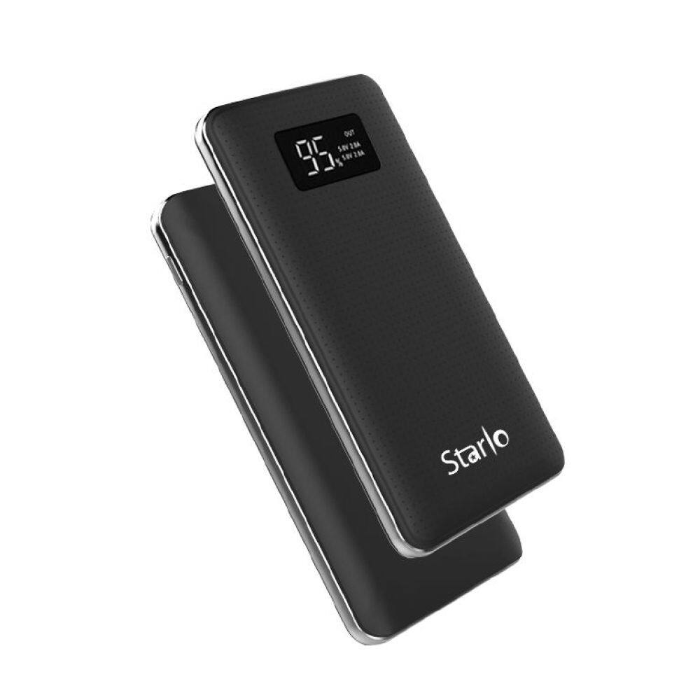 [READY STOCK] STARLO 10000MAH POWER BANK (BLACK)