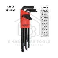 BONDHUS ProGuard™ Finish Ball End L-Wrenches Allen key hex key 10946 BLX6M 10999 BLX9M