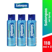 SALONPAS Jet Spray 118ml / 118ml × 3