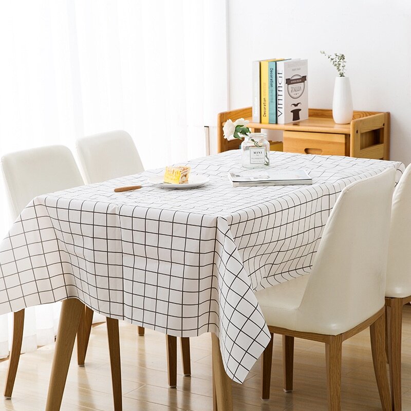 Nordic PVC Waterproof Table Cloth Picnic Cloth Dining Table Cloth