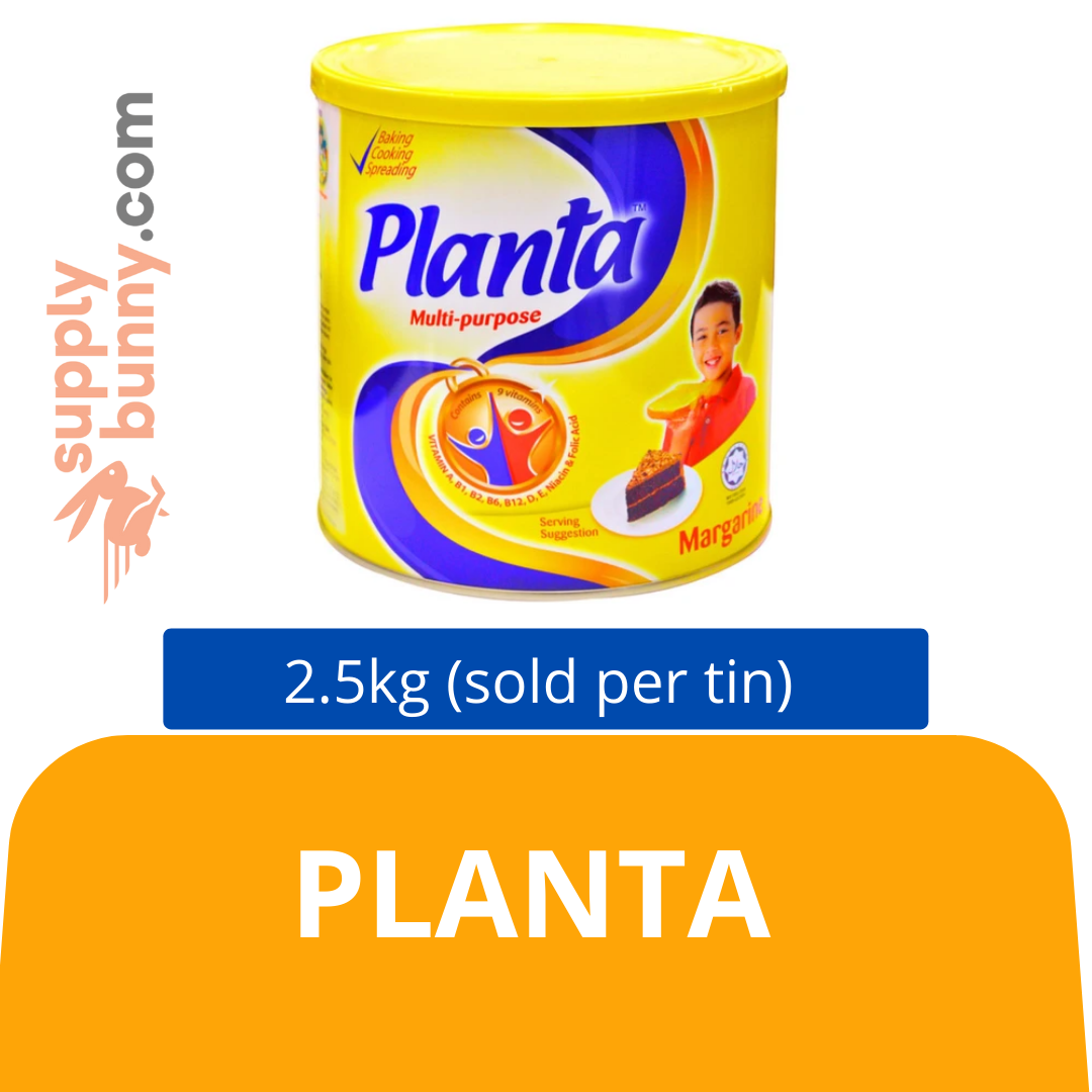 Planta 2.5kg (sold per tin) 植物牛油 PJ Grocer Marjerin