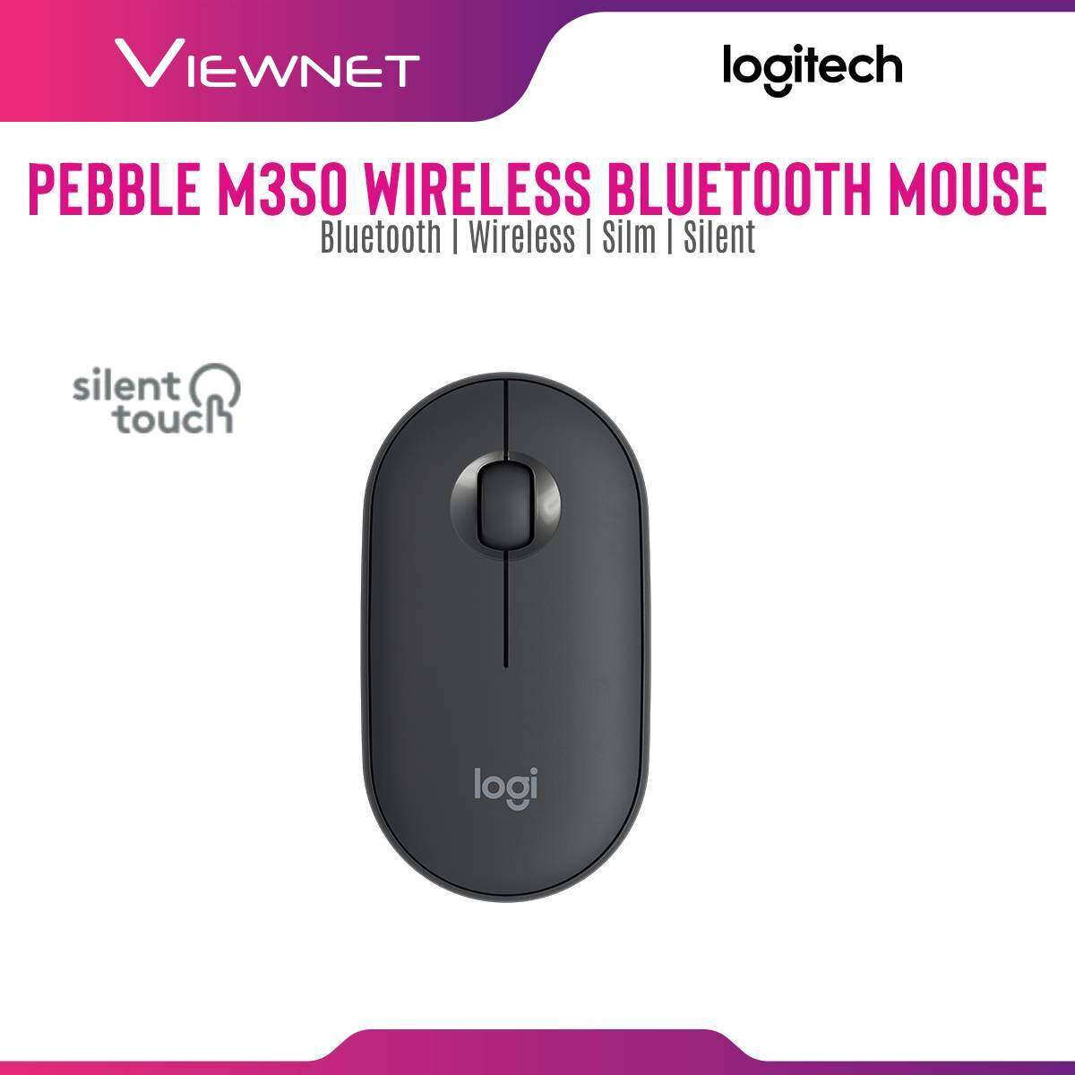 Logitech M350  Wireless Mouse PEBBLE 1000dpi 18months battery life Bluetooth