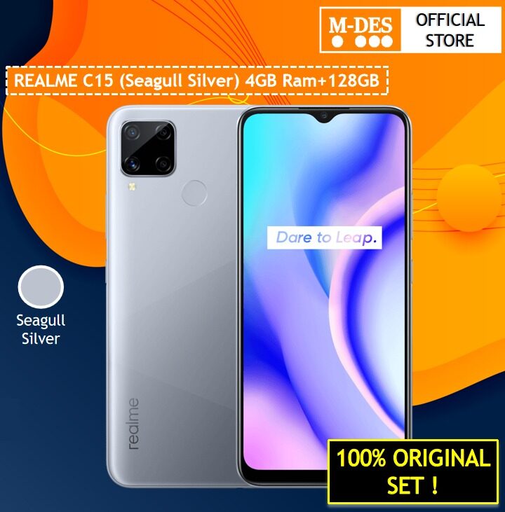 Realme c15 4 64gb seagull silver rmx2180 обзор