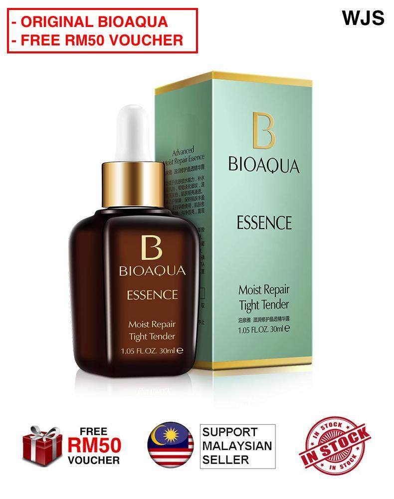 (ORIGINAL) WJS BioAqua Anti Wrinkle Serum Skin Care Moist Repair Day Bioaqua Night Serum Essence Oil Control Skin Essence 30ml [FREE RM 50 VOUCHER]
