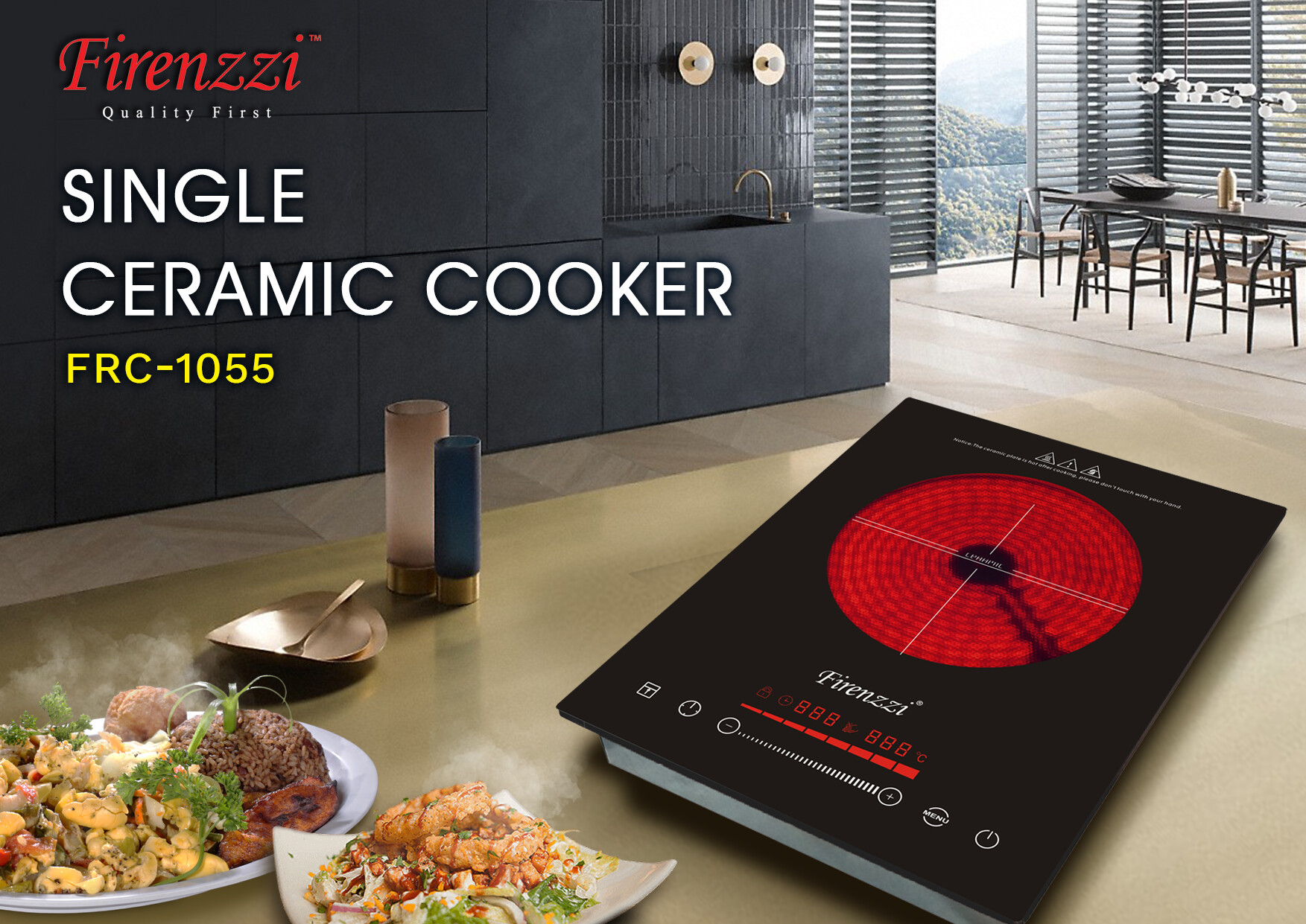 firenzzi ceramic cooker