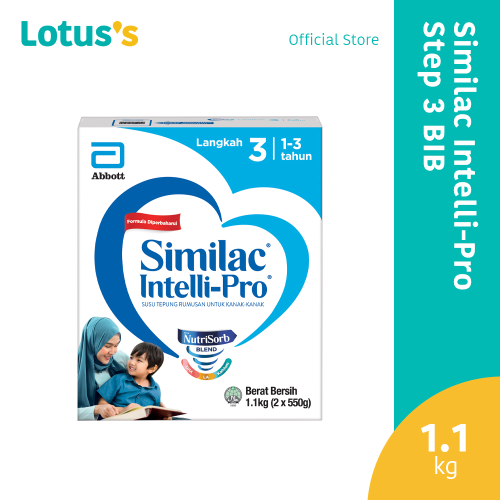 Similac Intelli-Pro Step 3 (1-3 years) 1.1kg BIB