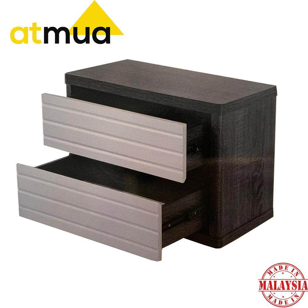 Atmua Tape Hanging Night Stand Hanging Drawer Hanging Storage