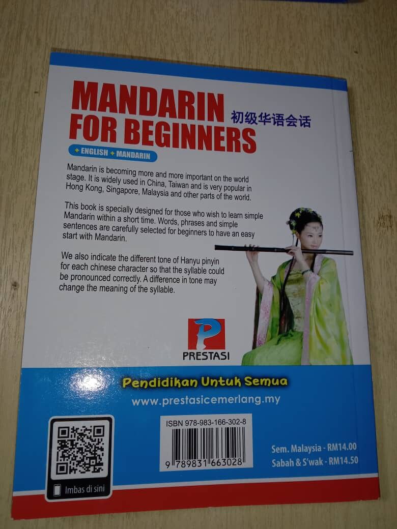 People's Choice (LOCAL READY STOCK) Mandarin For Beginners (Learn Mandarin Through English) (New 2021 Edition)