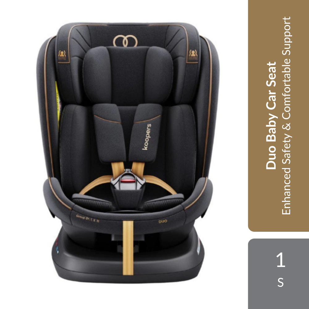 [Alpro Baby] Koopers Duo Baby Car Seat 1s | Enhanced Safety & Comfortable Support For Growing Children