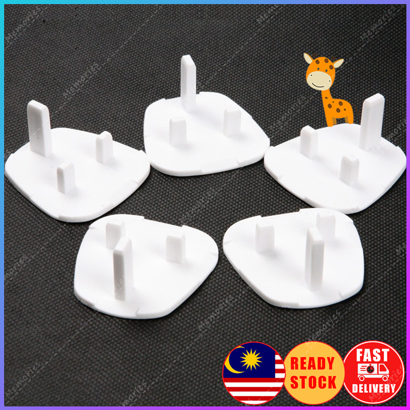 Electric Socket Cover 3 Three Point Plug Child Baby Safety Shock Proof Power Socket Sealer Penutup Soket Elektrik 电源插座盖