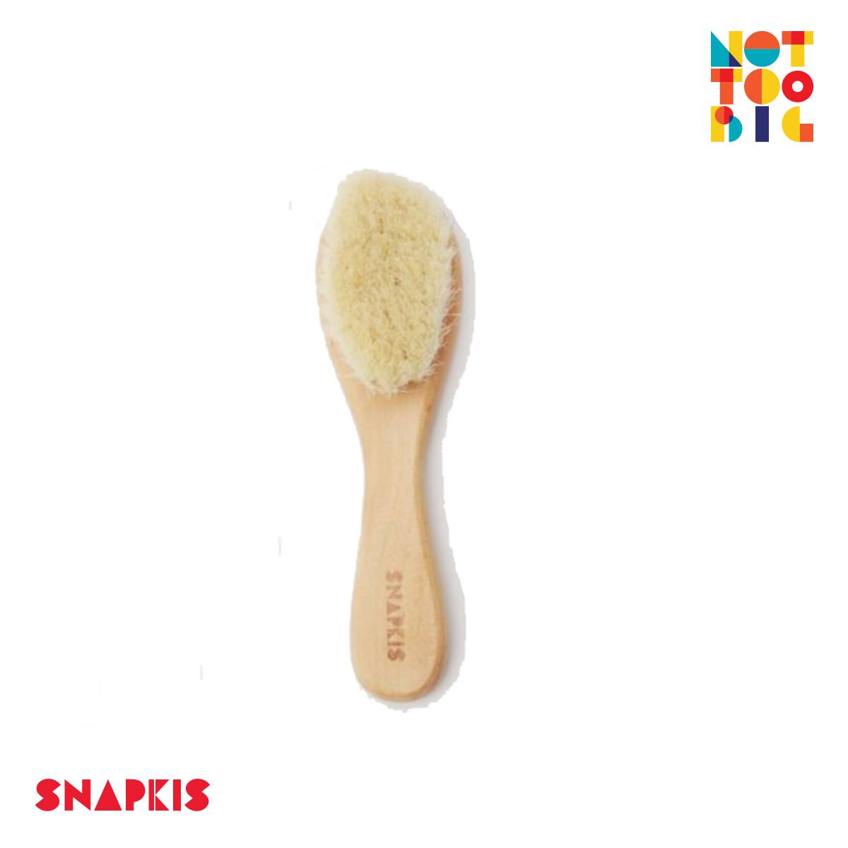 Snapkis Baby Wooden Hair Brush