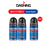 [Buy 2 Free 1] DASHING Deodorant Roll On 50ml | Cool Aqua | Active Spirit | Speed Surge | Style Legend