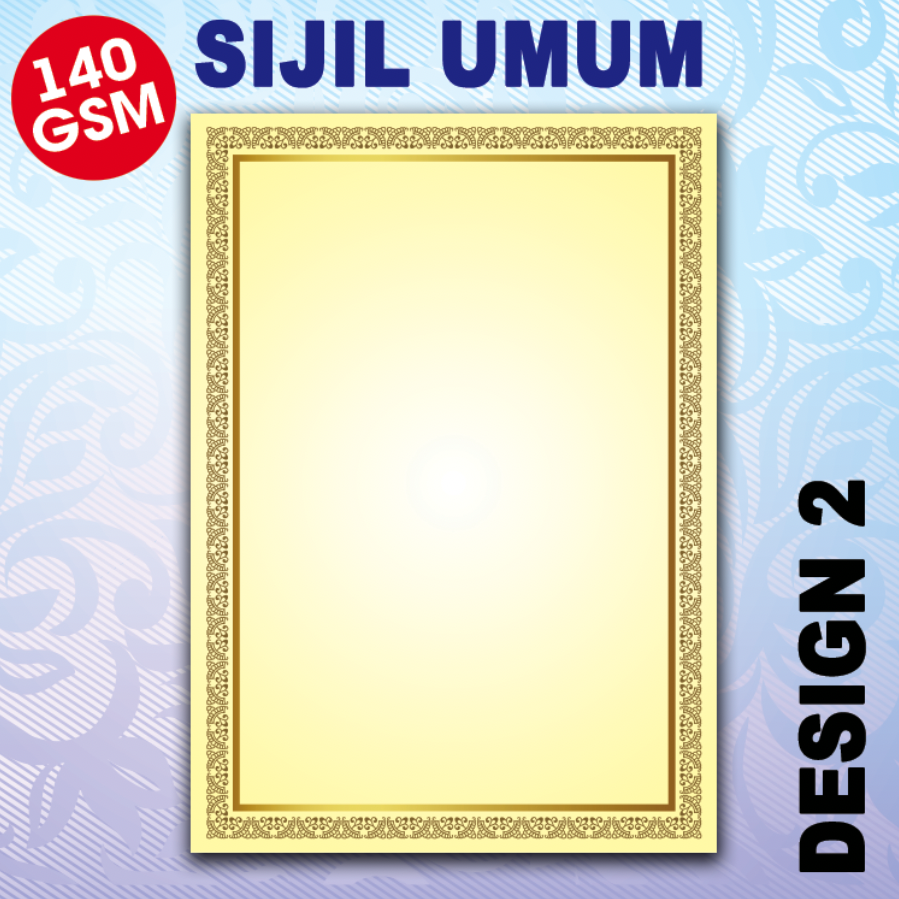 UNIVERSAL CERTIFICATE PAPER