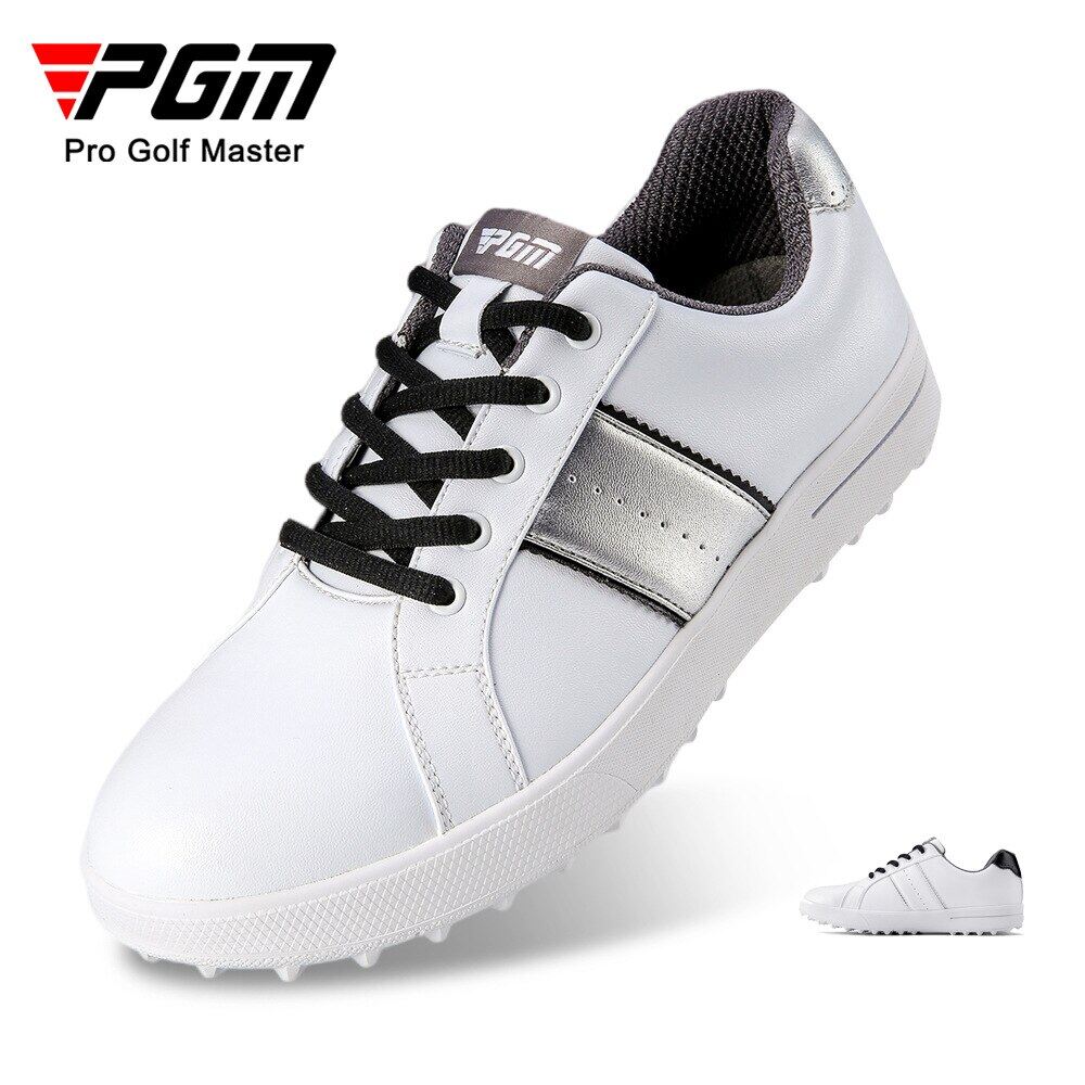 PGM Giày Chơi Gôn Giày Chống Nước Cho Nữ Giày Thể Thao Thường Ngày Cho Nữ Bằng Da Vi Sợi Giày Tập Golf Chống Trượt XZ187