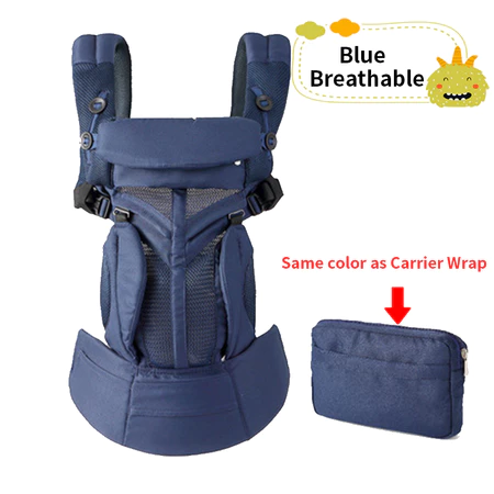 LemonU Baby Ergonomic Newborn Carrier Lumbar Support Breathable Shoulder Carrier