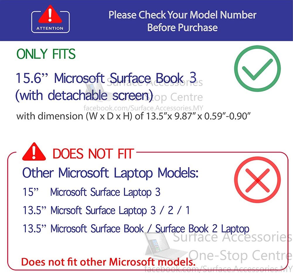 [MALAYSIA]Microsoft Surface Book 3 15" Ultimate Case Stand Cover Surface Book Flip Case Surface Book 3 Cover Surface Book 3 Stand for Surface Book 3 i7 Model
