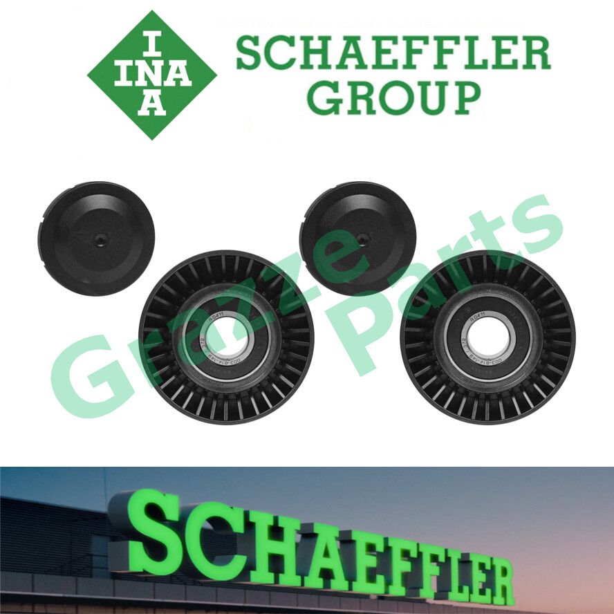 (2pcs) INA Schaeffler Fan Belt Tensioner Pulley Bearing Idler 532056010 for Proton Inspira 1.8 2.0 C