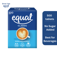 EQUAL CLASSIC 500 tablets Low Calorie Sweetener Tablets Sugar Substitute