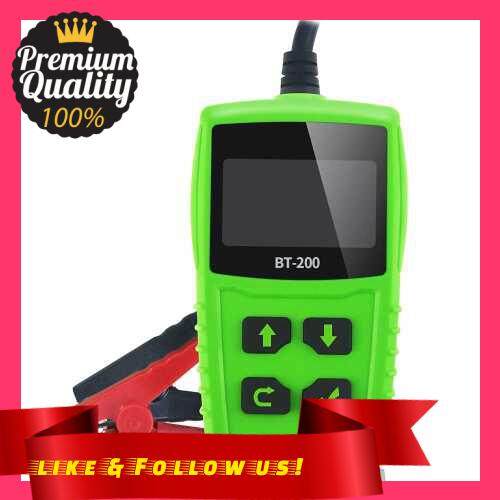 People\'s Choice JDiag FasCheck BT200 12V Car Battery Tester Auto Cranking and Charging System Test Scan Tool Battery Analyzer Diagnostic Tool for CCA MCA JIS DIN IEC EN SAE GB etc (Standard)