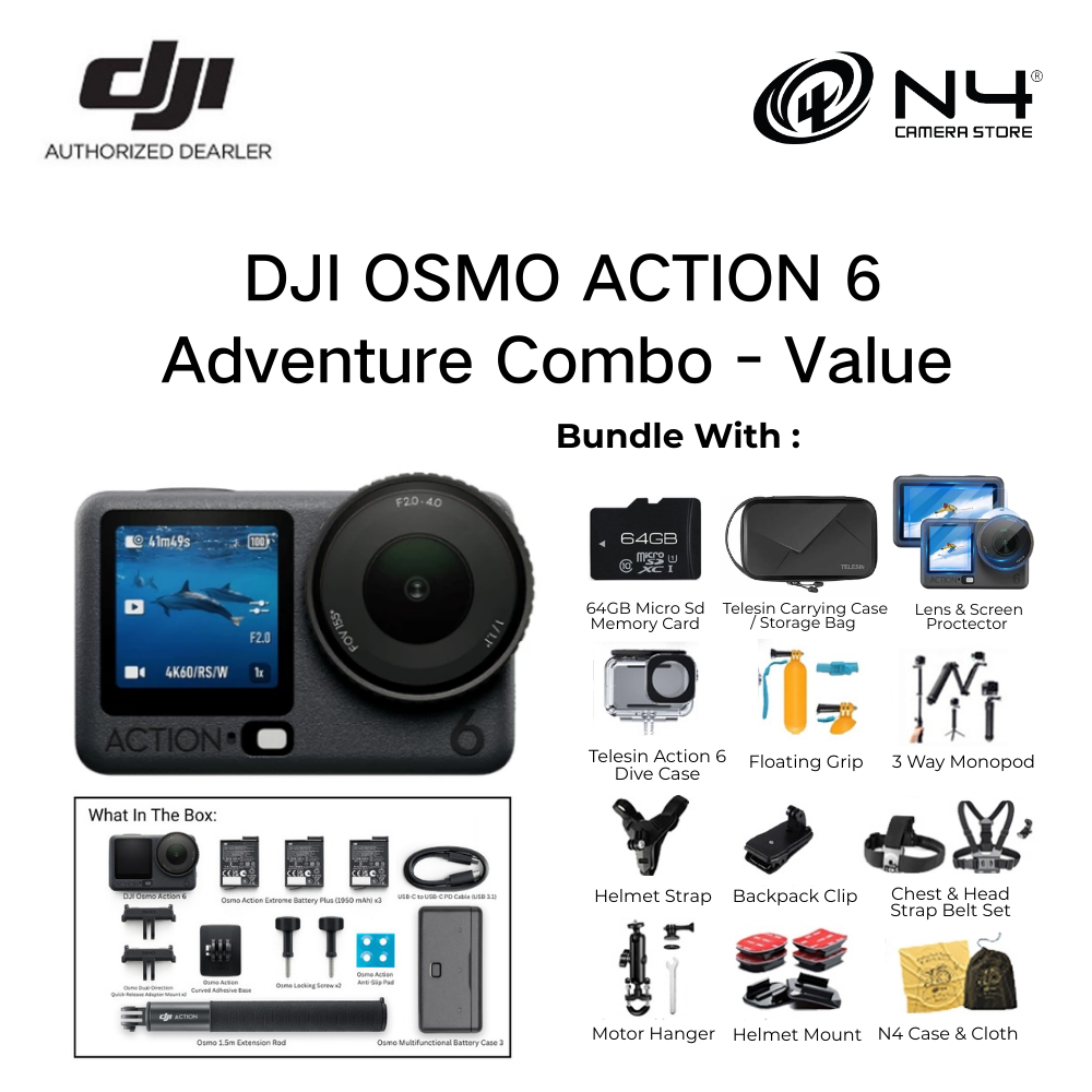 DJI Osmo Action 6 - Action Camera