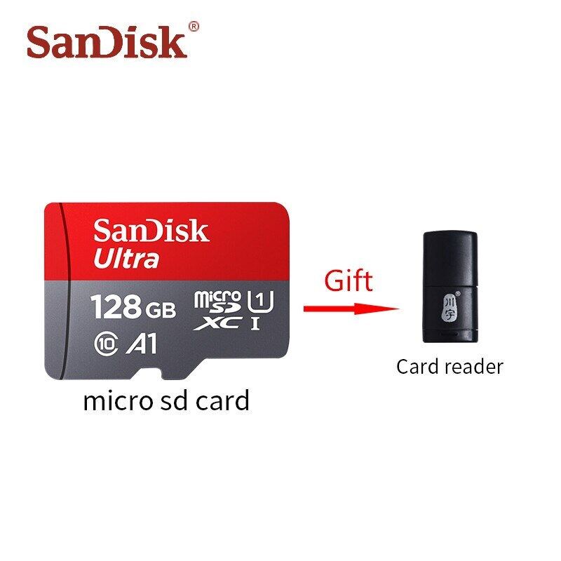 {Bán Chạy Nhất Năm 2021} Thẻ Micro Sd Sandisk 128Gb 64Gb 32Gb 16Gb, A1 Lớp 10 98 MB/giây TF Usb Flash Bộ Nhớ Thẻ Gốc Thẻ Nhớ Microsd Cartao Memoria De