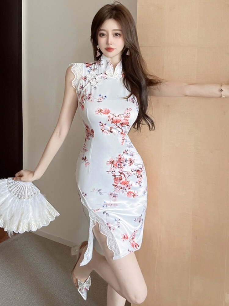 [Pre-Order] JYS Fashion Korean Style Women Cheongsam Dinner Dress Collection 611-8720 (ETA: 2022-08-31)