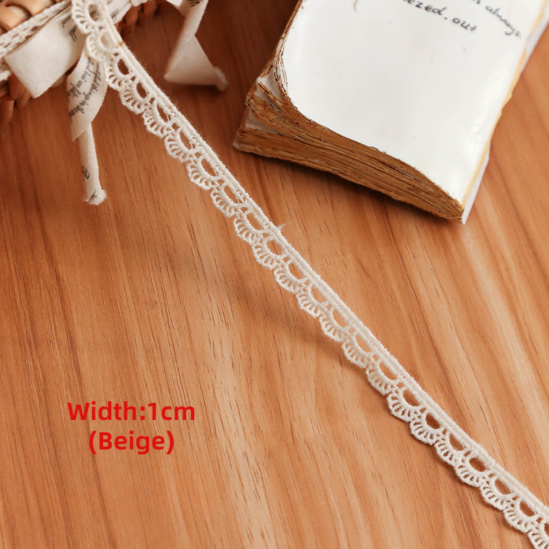 Lace Decorative Border Accessories DIY Handmade Clothing Fabric Decorative Material Curtain Selvedge T3016
