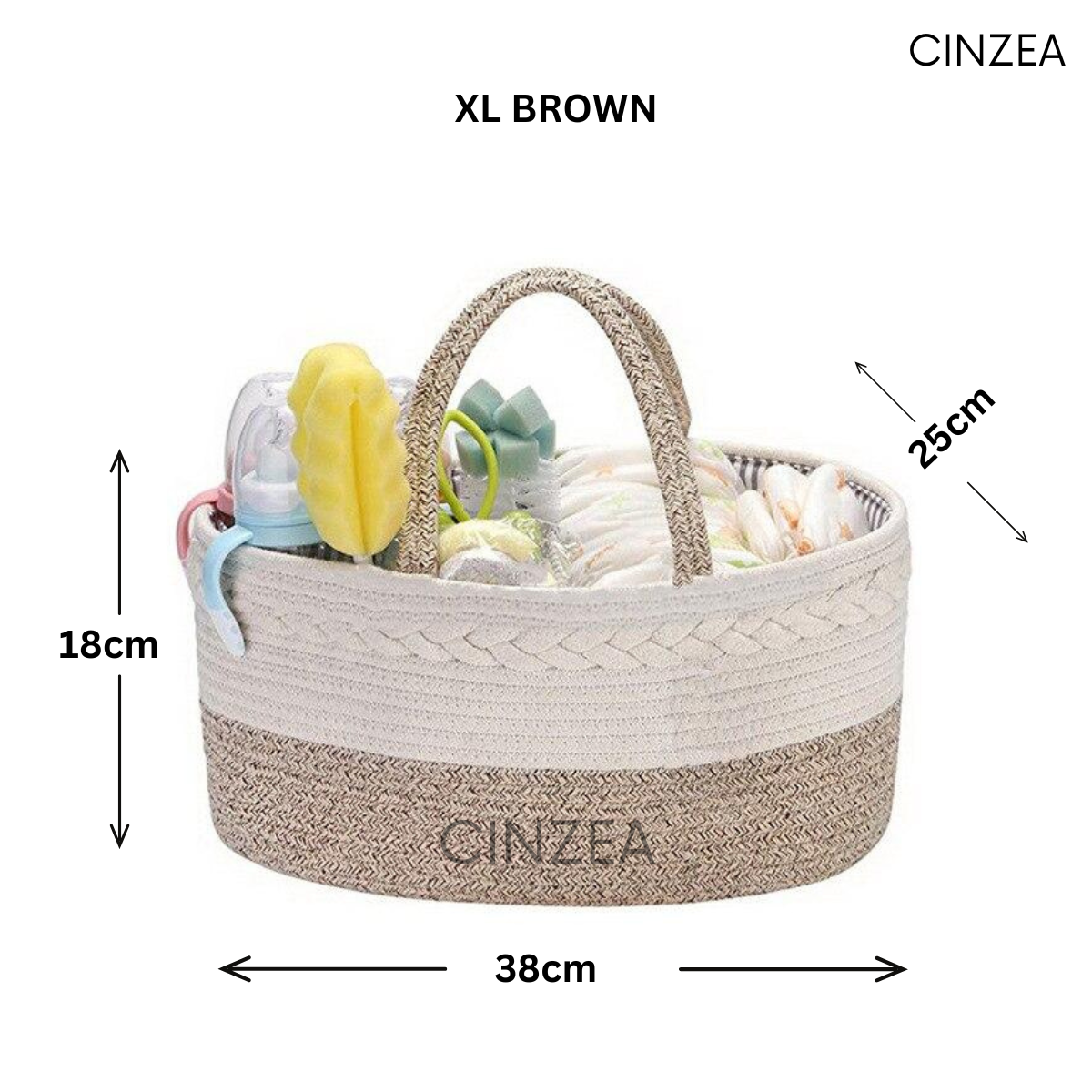 Foldable Mommy Diaper Caddy Baby Bag Storage Organizer
