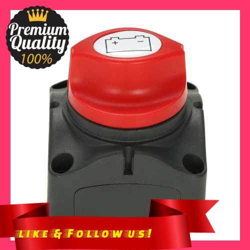 People\'s Choice Car RV Marine Boat Battery Selector Isolator Disconnect Rotary Switch Cut On/Off