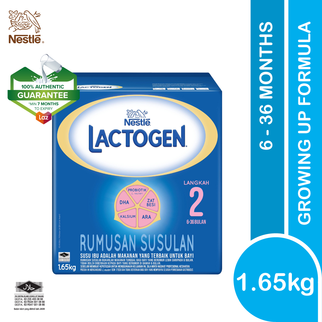 LACTOGEN Step 2 Follow Up Milk Formula 6 months-3 years 1.65kg